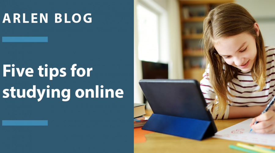 Five tips for studying online